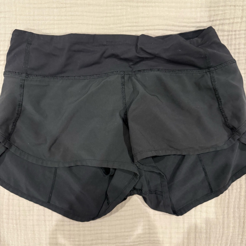 lululemon athletica Black Athletic Shorts